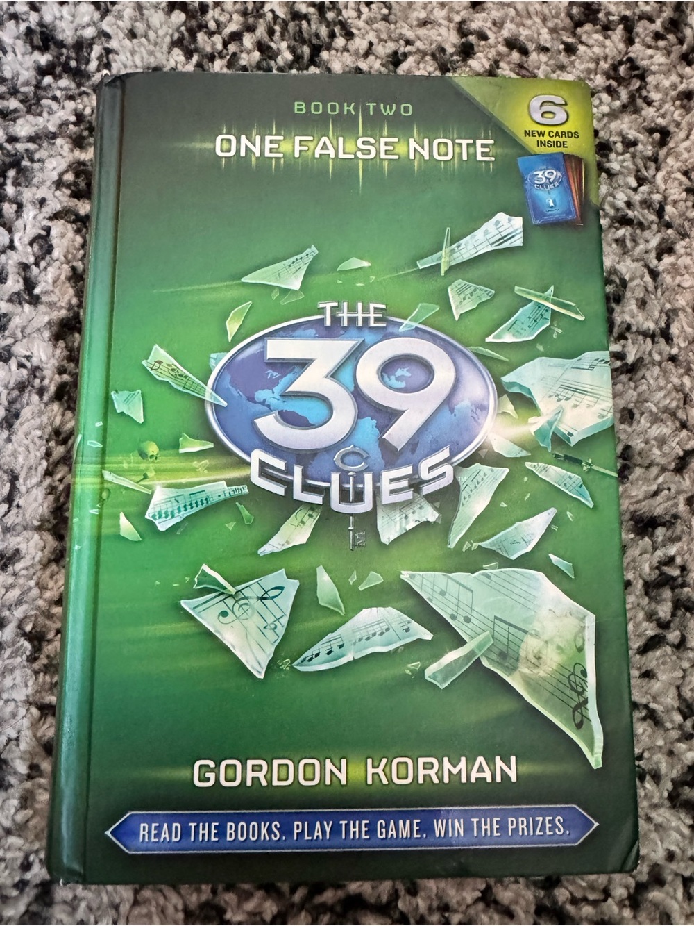 Kids book- the 39 clues by Gordon Korman